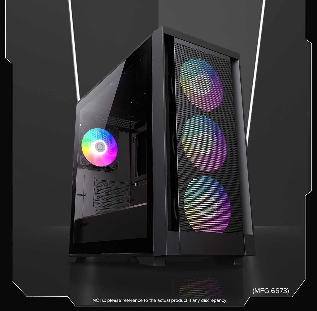 GameMax Defender Gaming PC Case